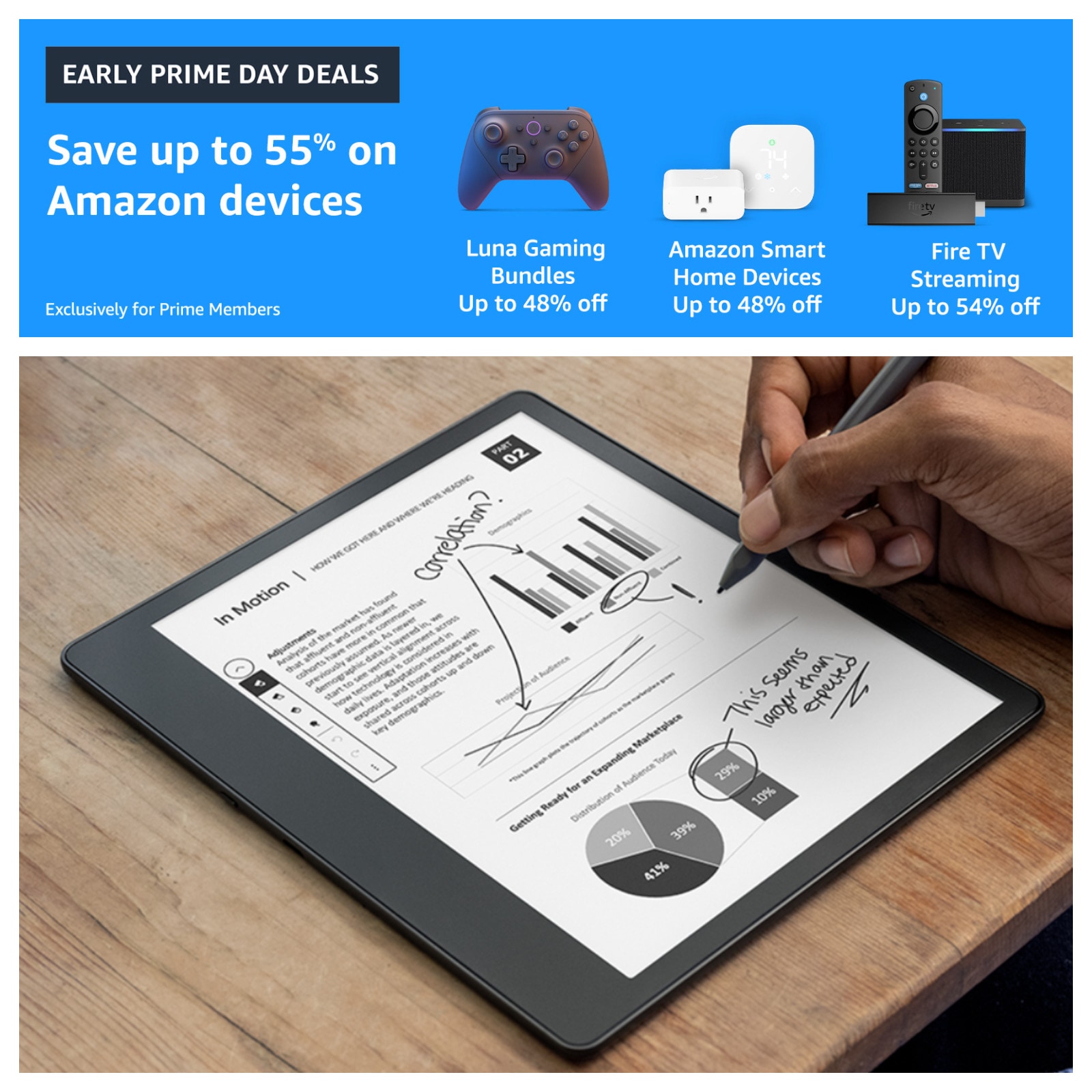 It’s official: Prime Day 2023 comes with a Kindle Scribe deal!